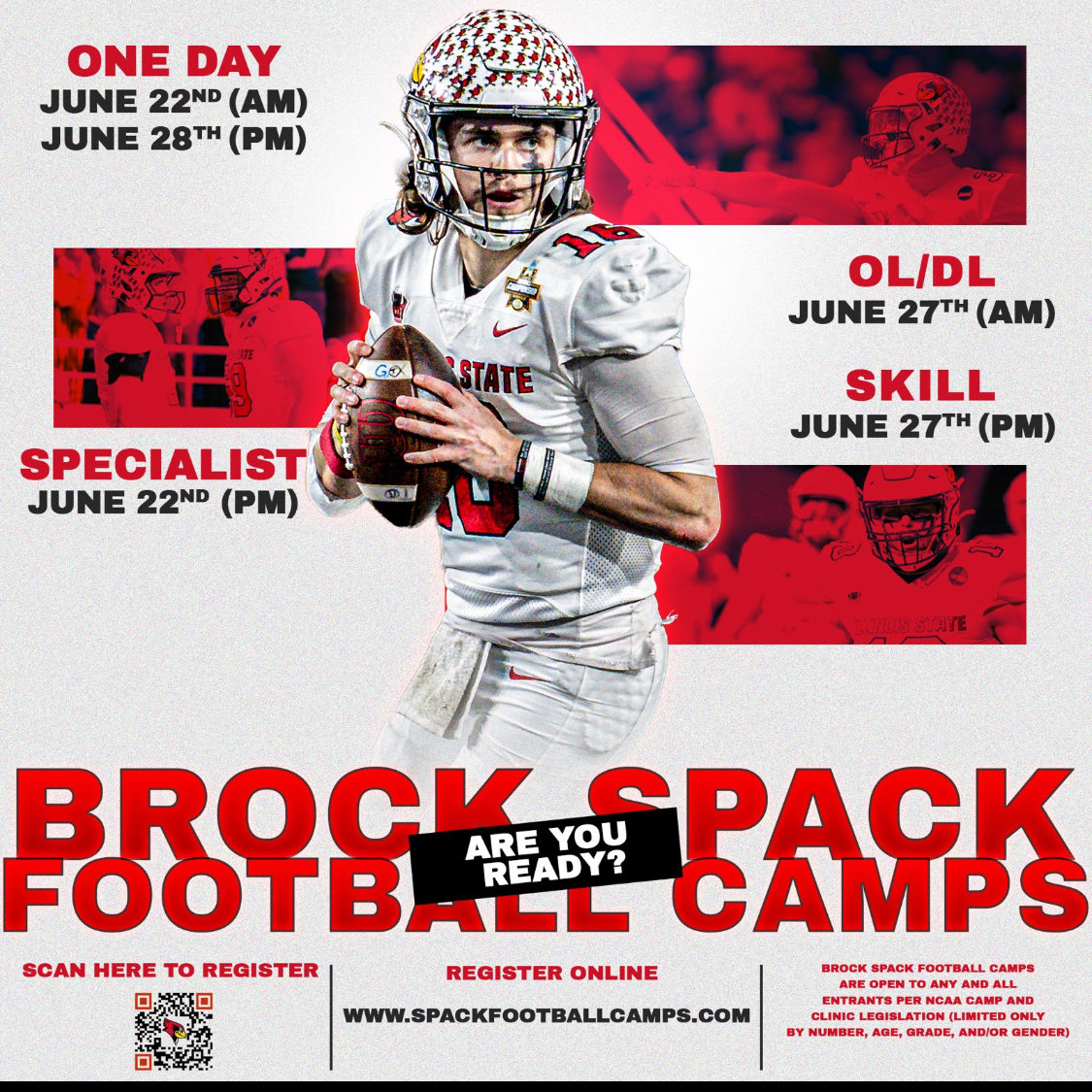 Grayson_Meyer1's tweet photo. Looking forward to camp on Monday @RedbirdFB . Thanks @Coach_Calt for the invite. Ready to ball out! 
@COACHCOFFER @CoachCJasper 
@CoachWLoggan
@CoachJBuchanan https://t.co/GgpfS4OjnM