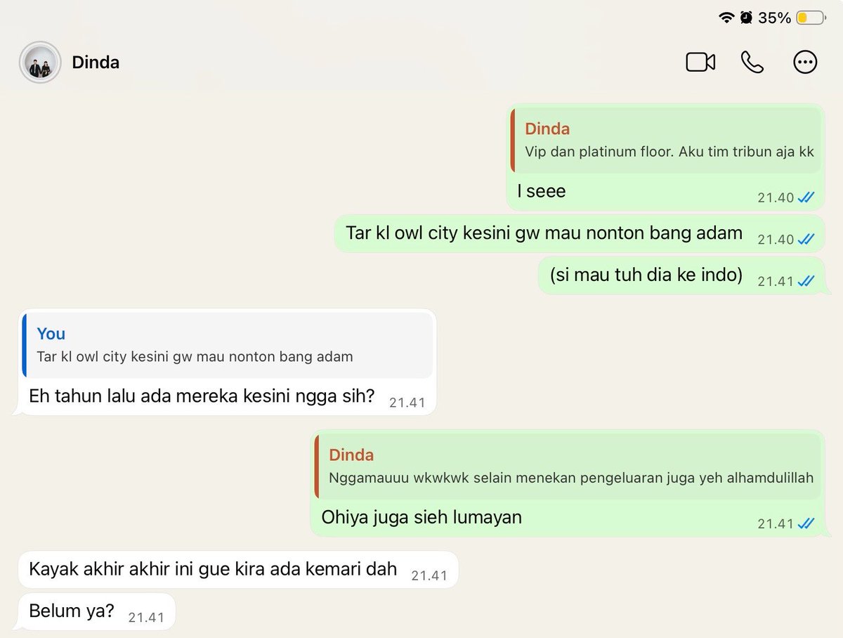 esstroberi's tweet photo. Mz adam @owlcity 
Tolong kabulkan prasangka temen saya mz @dindaaudilla https://t.co/GdtDGFp8R2