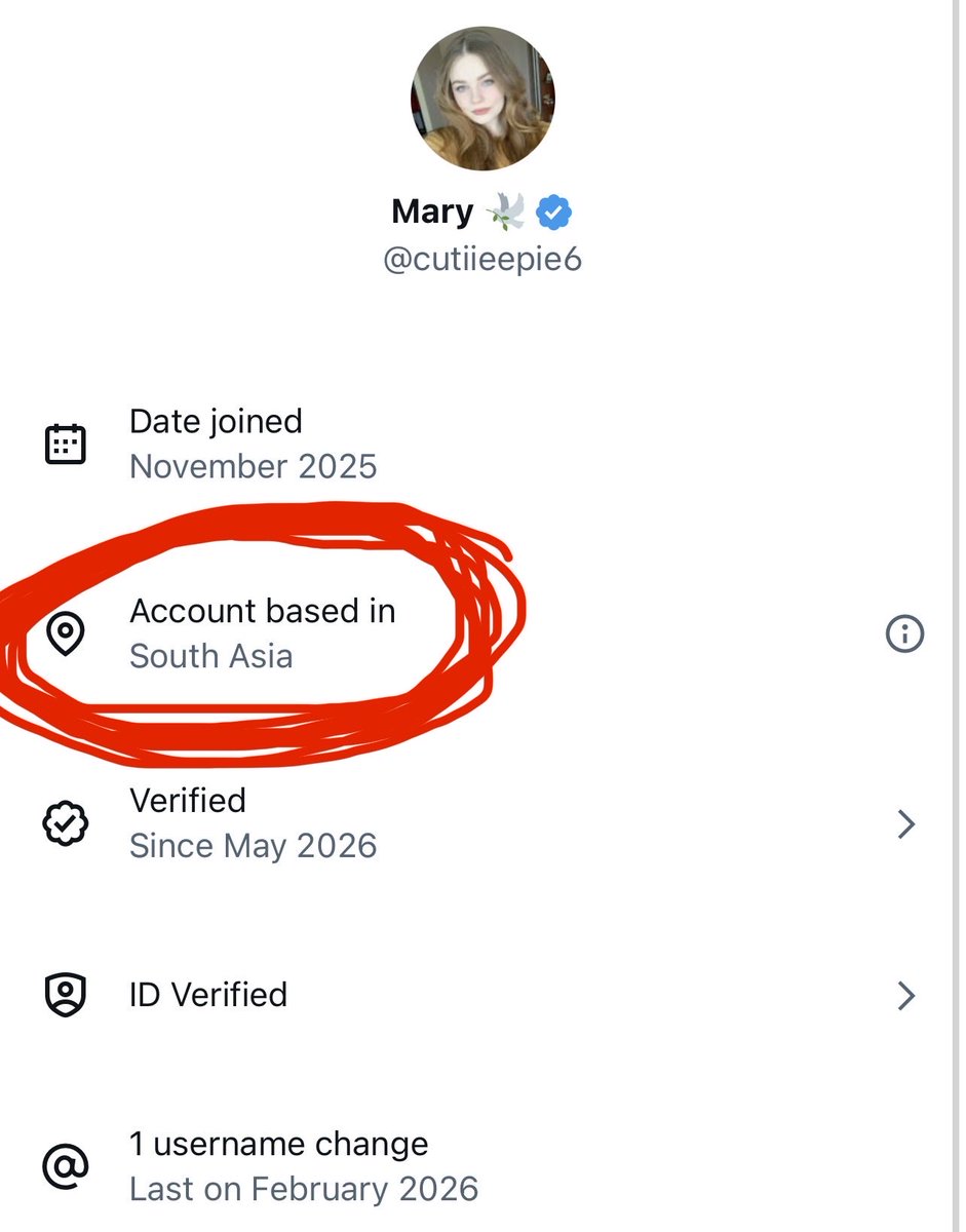 Dion78's tweet photo. @cutiieepie6 Mary is such an Asian name.
Bot account. https://t.co/WI4q9ejA4f