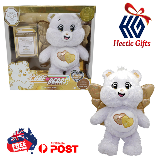 HecticGifts's tweet photo. NEW - Care Bears Limited Edition Swarovski Crystal Good Luck Collectors Edition

https://t.co/1qZQWDAPHx

#New #HecticGifts #CareBears #CrystalEdition #LimitedEdition #SwarovskiCrystal #LoveALotBear #Soft #Collectible #PlushToys #SpecialEdition #FreeShipping #AustraliaWide #FastShipping
