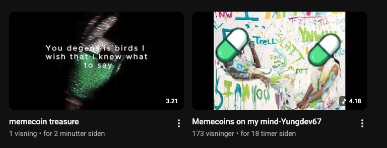 Felixonchaain's tweet photo. There is a new onchain musician called "yungdev67" who has been making 2 banger songs for the trenches the last 2 days.

He hasnt made a single dollar yet and his bio on youtube is "i just want the fees" lets help him fund his next songs and make him go viral this is such a good narrative.
