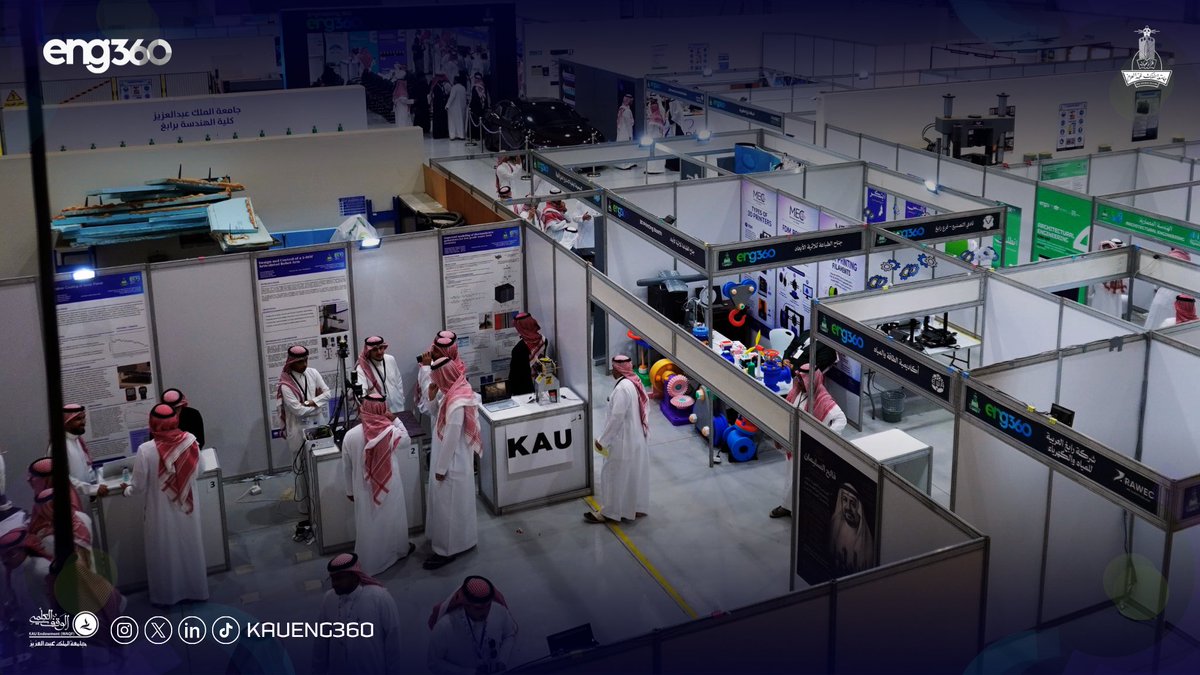 KauEng360's tweet photo. من الفكرة إلى الواقع، كانت Engineering 360 تجربة مليئة بالإبداع والابتكار ✨

معرضٌ جمع الأفكار الملهمة والشغف الهندسي في مكانٍ واحد، ونشارككم بعضًا من لقطاته وأجوائه المميزة 🚀

#ابداع_بزاوية_٣٦٠
#Engineering360_2026 https://t.co/bI4HgN9Pjl
