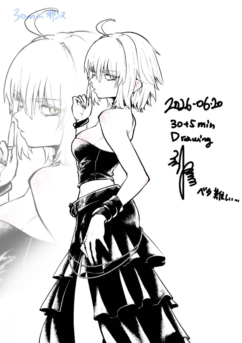 KErica039kaki's tweet photo. 30minお絵描き練習・57
ポーズネタ切れになりそう
貯蓄増やさねば https://t.co/BuvWel0hxv
