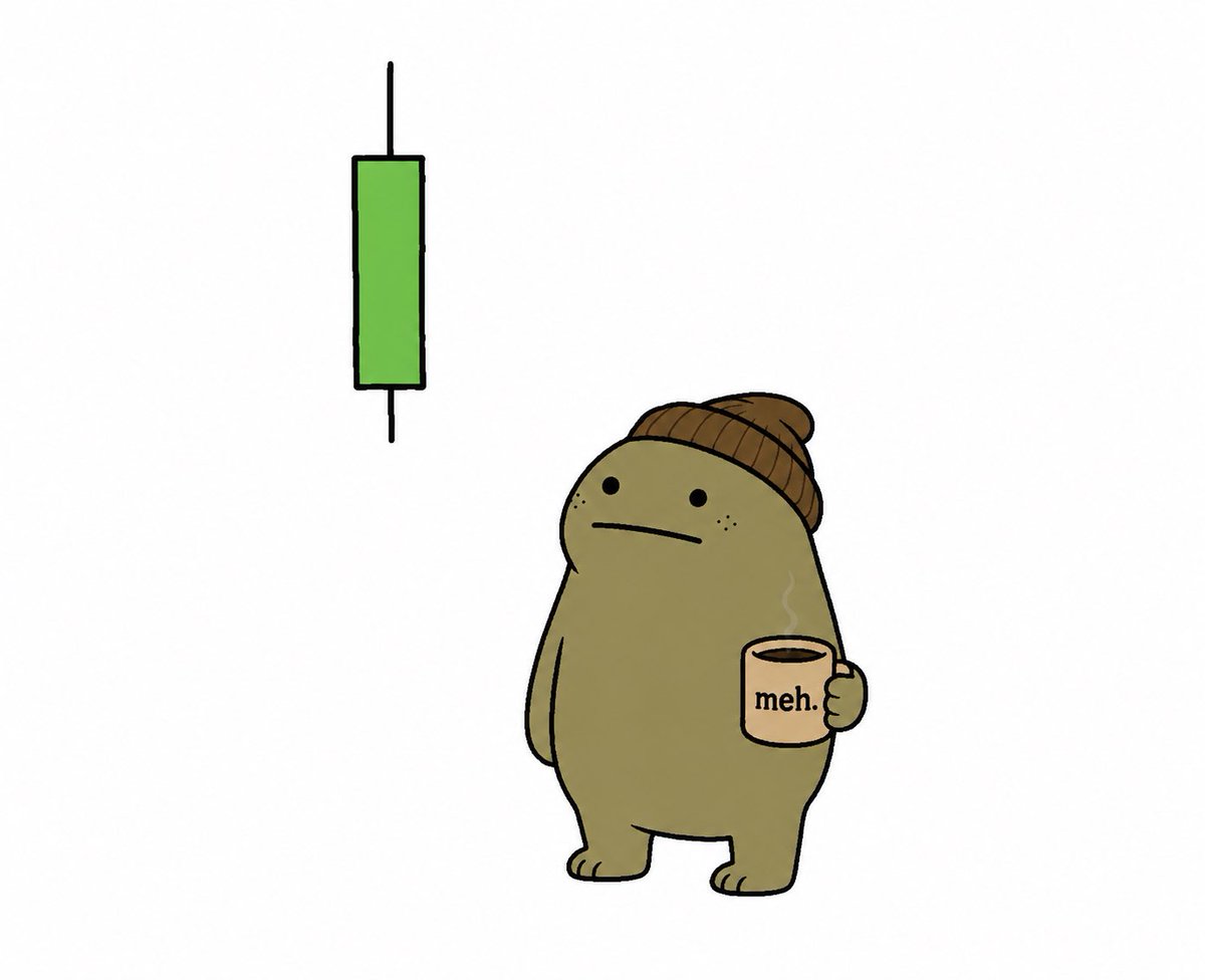 FluXEnergy69's tweet photo. Green candle… while unemployed and overleveraged.

Do you feel anything yet? 

meh. ☕️

This community doesn’t budge. 🏆

BLORG | EVOLVE OR GO EXTINCT https://t.co/Q8WspN0KTx