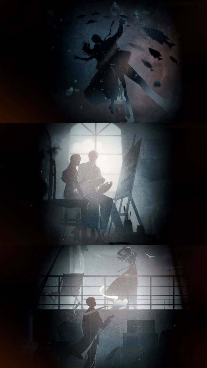 DianaSylus's tweet photo. The character posters in the movie card posters with text removed and repaired
in the PV have a great sense of story and cinematic quality.
#LoveandDeepspace
#Onceuponaframe https://t.co/ucI4KfDTuI
