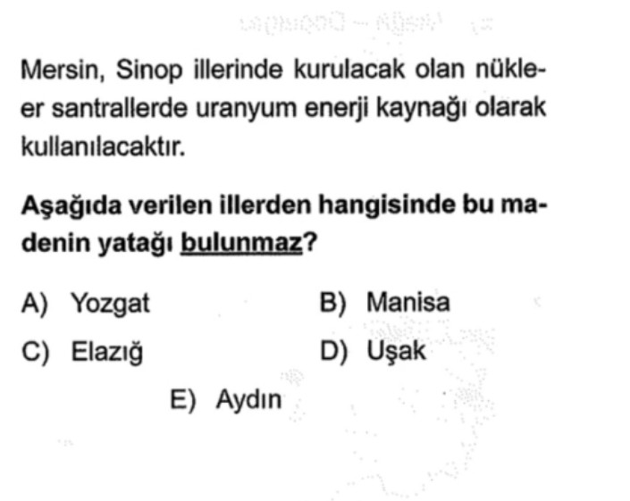 Barış Hoca ile Coğrafya tweet media