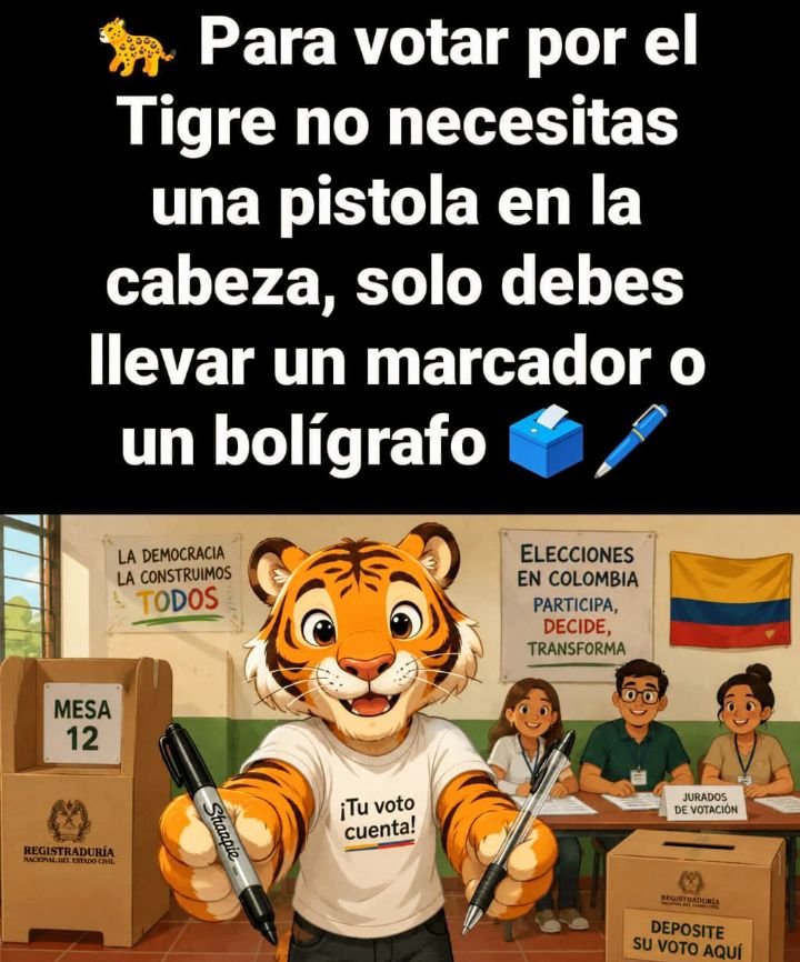 marjedic2009's tweet photo. @EstamosConIvan Tan raro puros bots en esos like y le recuerdo que COLOMBIA ESTÁ #FirmesPorLaPatria 💪🏻🐯🐯🇨🇴🇨🇴🇨🇴🇨🇴🇨🇴🇨🇴🇨🇴🇨🇴🇨🇴🇨🇴 https://t.co/nM7yLAQsti