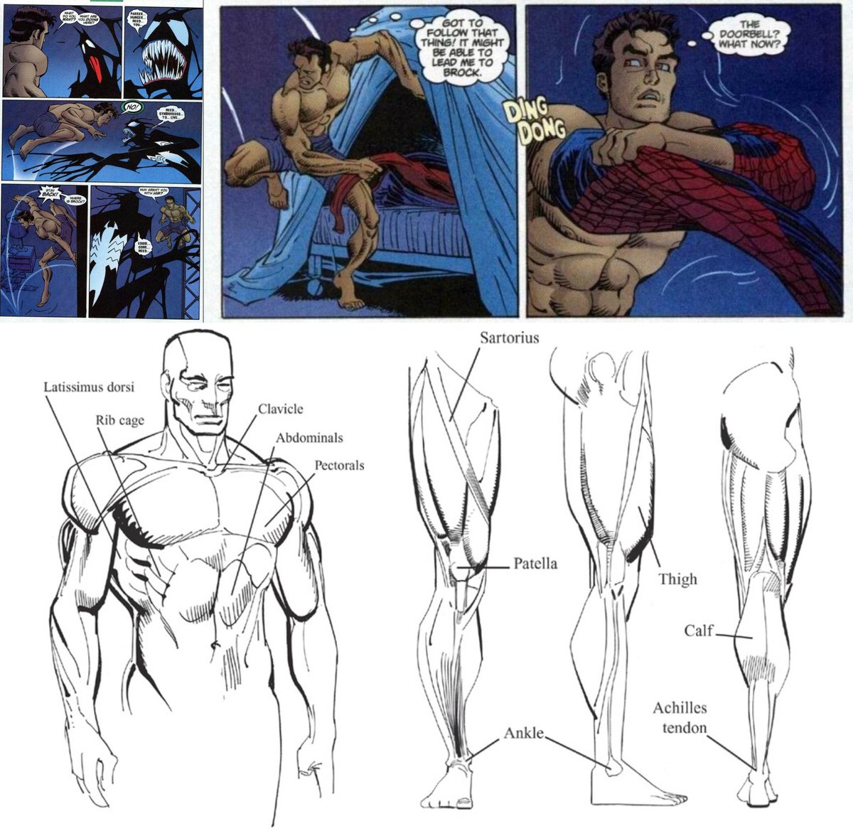 GigatronusPrime's tweet photo. "John Romita Jr doesn't know how to draw faces!" Wrong. "JRJR doesn't understand anatomy!" Wrong. "Romita Jr's storytelling &amp; composition are boring!" WRONG. 
"John Romita Jr isn't a legendary artist and his career and history shouldn't be celebrated!" Will you just shut up, man? https://t.co/iCZLaB3huB