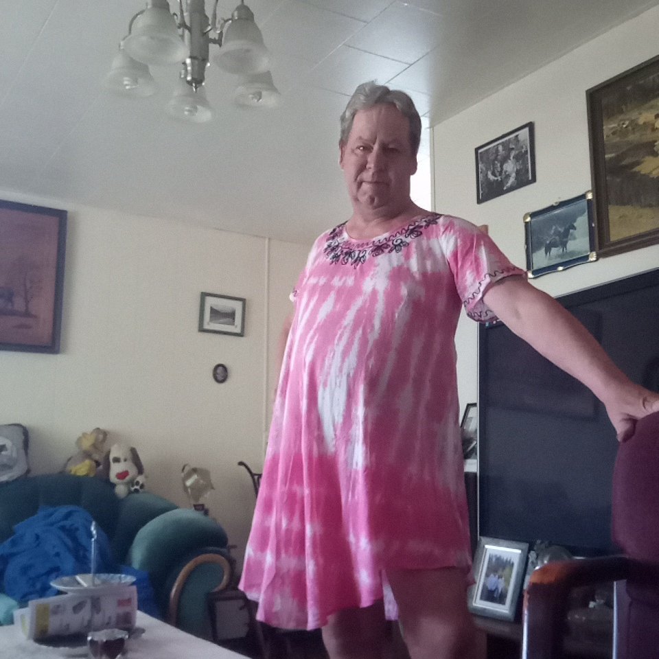 DwayneTocher's tweet photo. I just had to get this dress as I love pink 🩷.. #dwaymetocher #,sundre-sissy #gay  #exposire https://t.co/XPHYXEbQT6