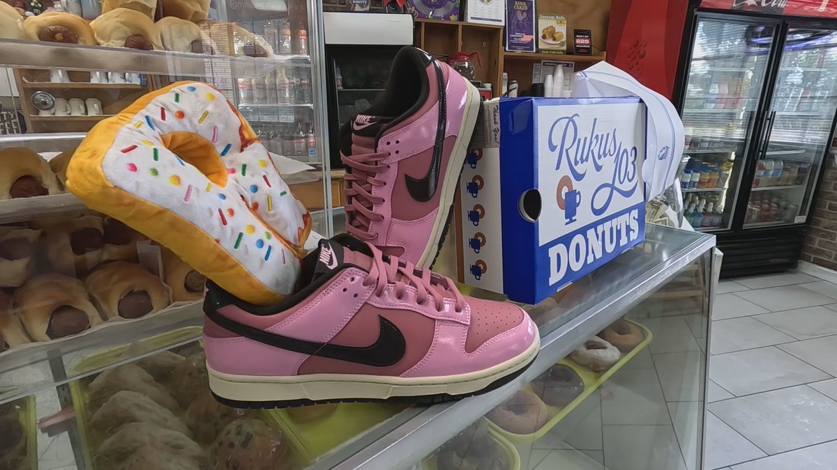WAFB's tweet photo. A Baton Rouge skate shop is gaining national attention for this new sneaker collaboration inspired by a local favorite. https://t.co/HMR3W7zvkD https://t.co/fox6p1SM8n