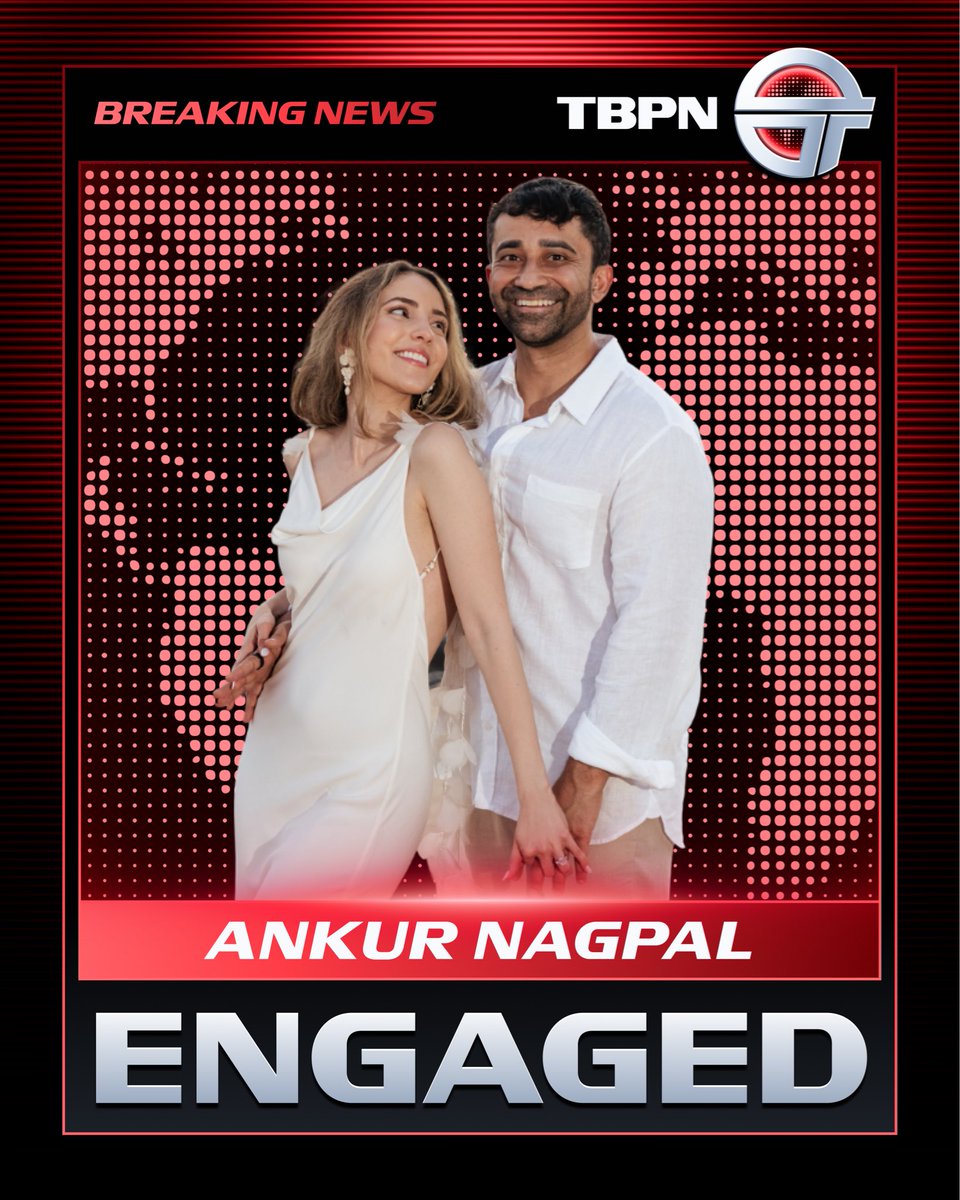 BREAKING: USVC GP @​ankurnagpal is engaged 
 [📷](https://pbs.twimg.com/media/HLRDFmHaMAI1yVG.jpg)