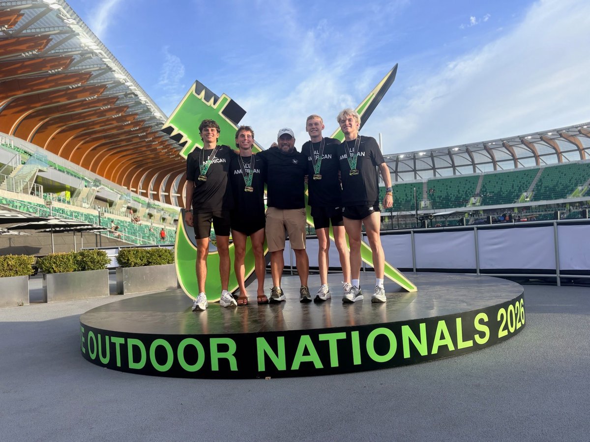 KHSSpeed's tweet photo. Huge congratulations to the Keller boys 4x1mile relay team! 🥉 They competed at Nike Nationals and brought home a 3rd place medal! So proud of these athletes and the dedication, hard work, and commitment they’ve shown all season. What an incredible way to represent Keller! 💙💛 https://t.co/Hk7LC994Rg