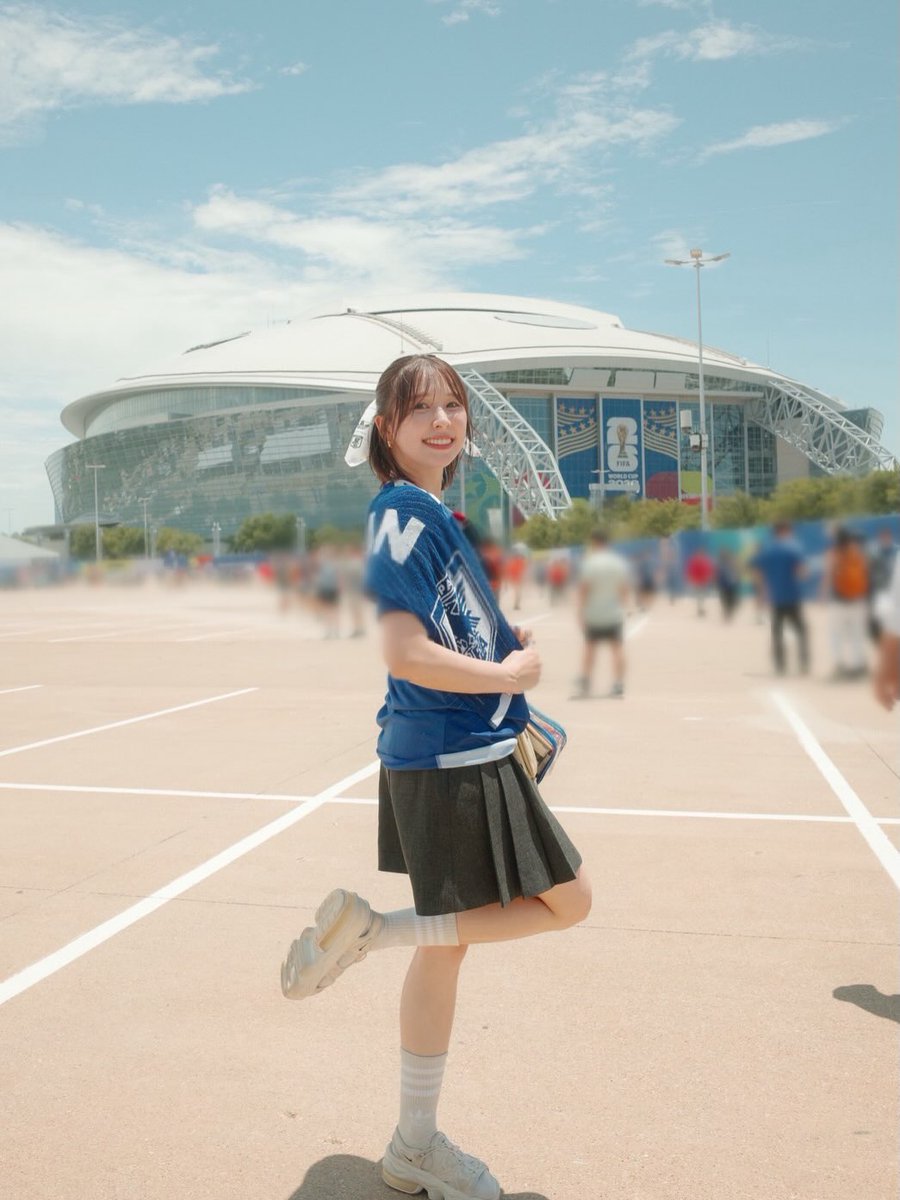 Miimg11's tweet photo. 玉井詩織
https://t.co/qyVMAQCL86
⚽️🏆🇺🇸🇨🇦🇲🇽

念願の！W杯！グループステージ初戦
日本🇯🇵対オランダ🇳🇱戦を現地観戦してきました！

ずっとワクワクが止まらなかった！

…

まだ戦いは続きます！
明日チュニジア戦🇹🇳たのしみだー！
応援してます！

#fifaworldcup2026 
#dallas https://t.co/HcztviMKcE