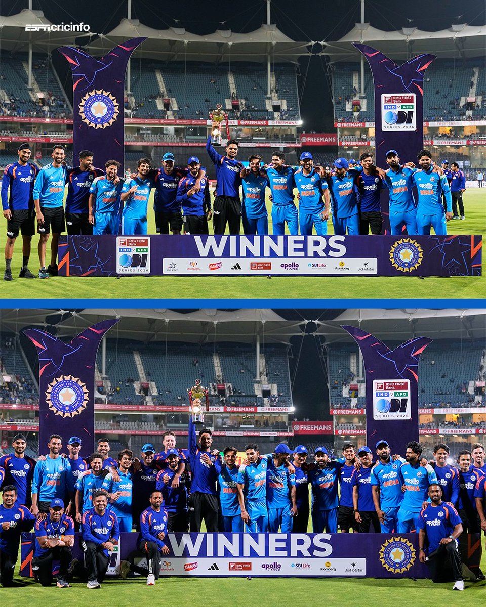ESPNcricinfo's tweet photo. 🇮🇳 3-0 🇦🇫 https://t.co/6CWmehYiXP