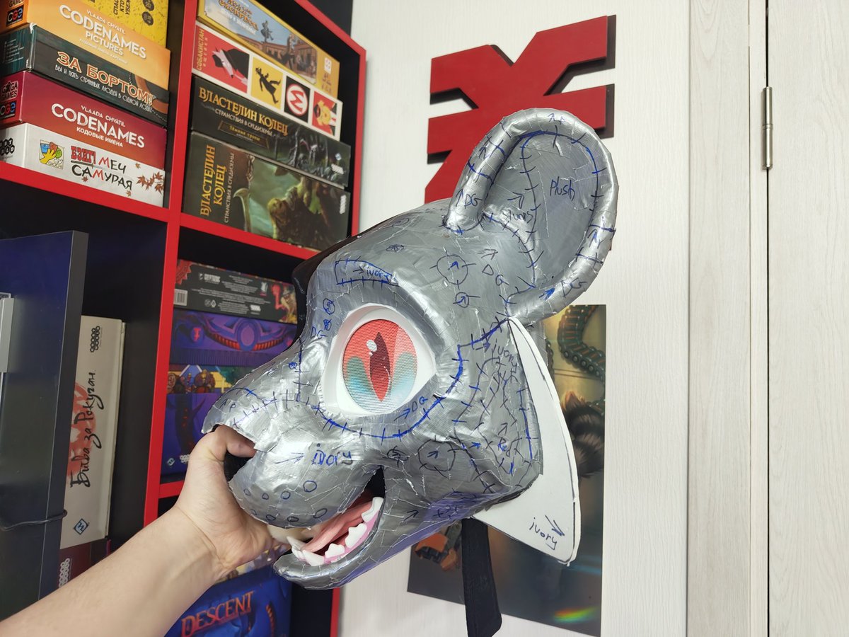 CFerretCraft's tweet photo. Big kitty in progress 💙 
#furry #fursuit #furryfandom #furrycommission #furryartㅤㅤㅤ https://t.co/W9nvrA2eGa