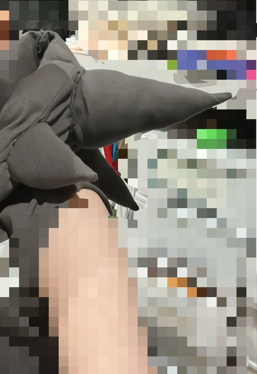 Ogiya_C's tweet photo. トゲトゲのシルエット可愛すぎる あともう半分 https://t.co/ki7CYeKJhR