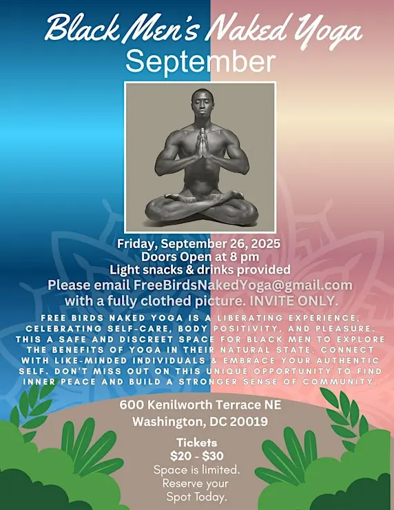 FBNakedYoga's tweet photo. TBT: September's FREEBIRDS Naked Yoga &amp; Tantric Massage Session! https://t.co/HIR7RdSe3C