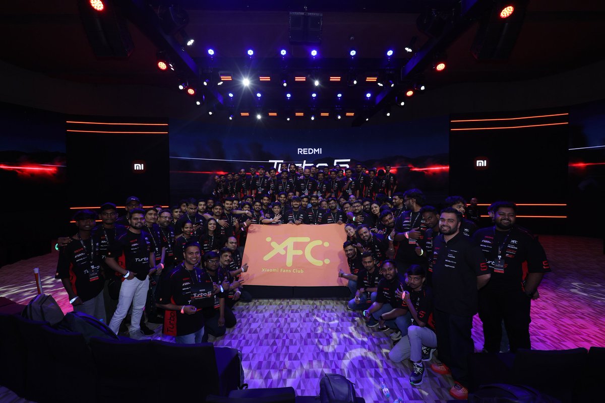 pixelwithme's tweet photo. What makes a launch event unforgettable? The people.

Had a great time meeting #XiaomiFans at the #REDMITurbo5 launch event. The energy, excitement, and love for Xiaomi were on another level!

#XiaomiFansClub #XiaomiCommunity https://t.co/x81IPwpTPj
