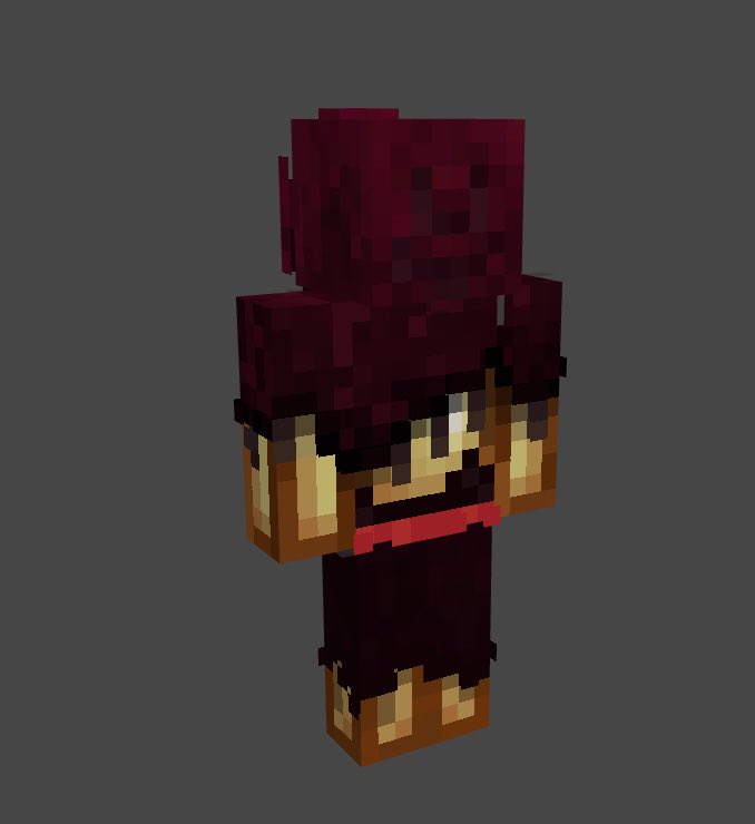cunejit's tweet photo. foolish skin i made today ^.^ he has juan's bandana and also pays tribute to dark cucurucho (his face is hidden on the back of the hat too!) 
https://t.co/A8cH3ZwHsA
if you have more ideas for foolish's skins, let me know, and i'd be happy to create them
(,,◕.◕,,)🦈♡⛏️ #qsmp https://t.co/nfEjyXNQmq