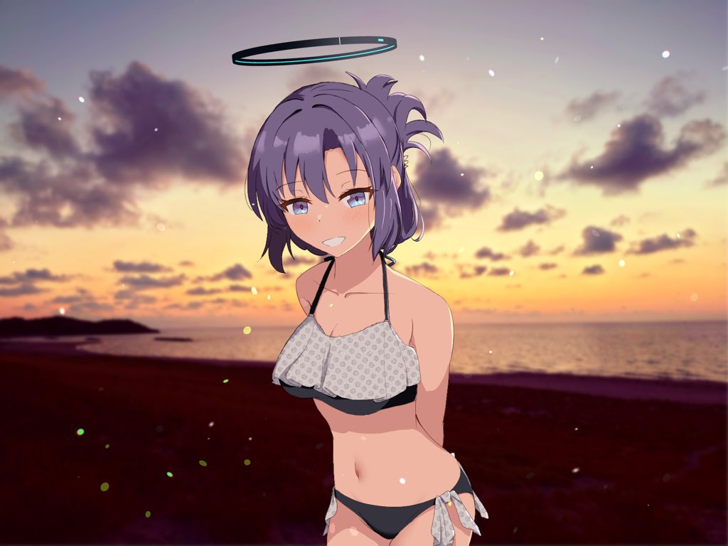 flask_kinoko's tweet photo. 水着ユウカ🌅
ありがとう…本当にありがとう…… https://t.co/wHEqMIHF8g