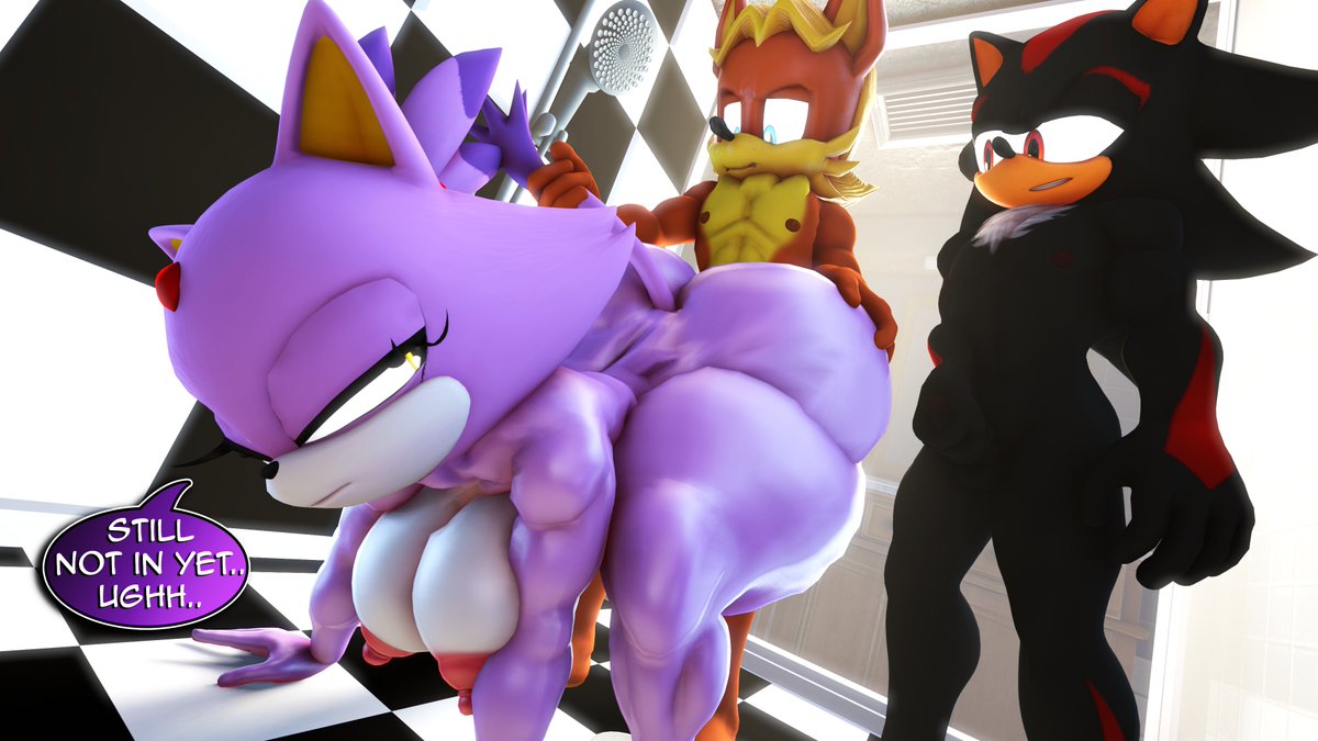 rocket_spuff's tweet photo. comm for anon - seems like blaze's ass is too "overwhelming" #nsfw #sfm #blazethecat #sonicnsfw #shadowthehedgehog https://t.co/vZZHBmFGBd