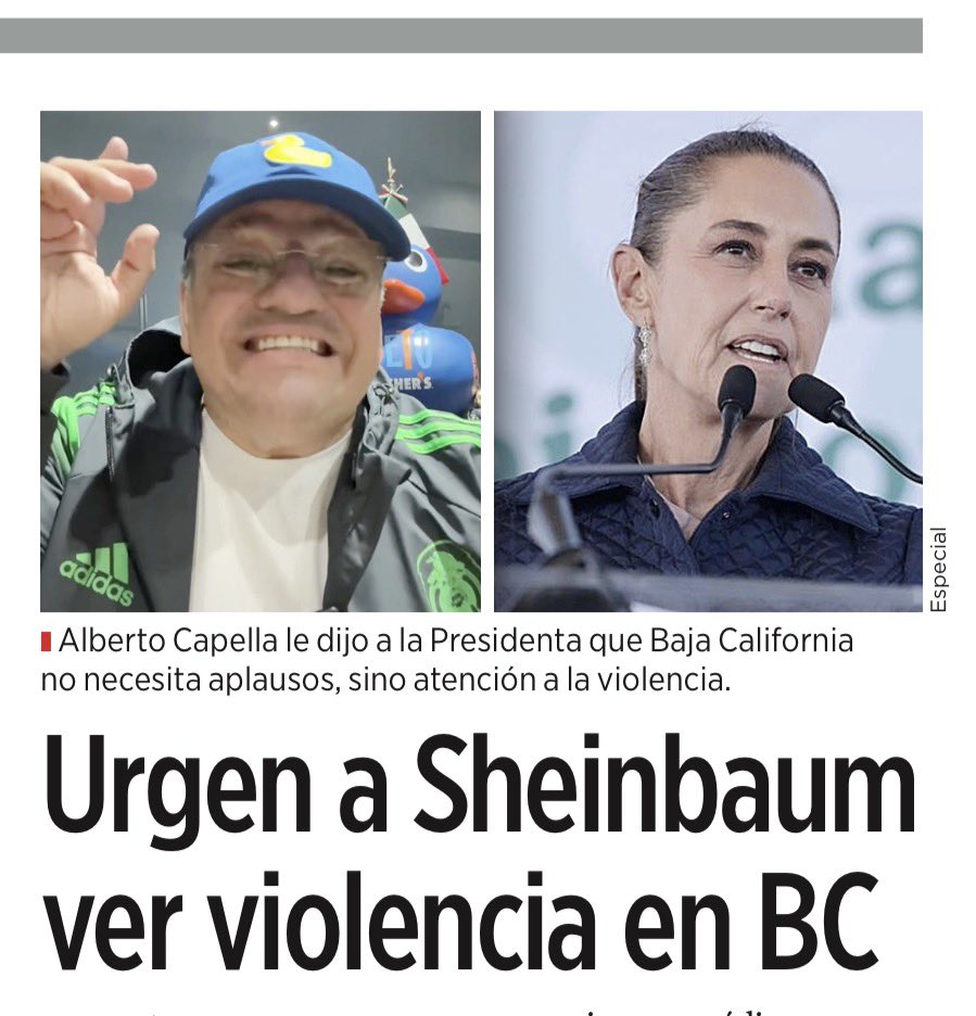 JLozanoA's tweet photo. 🚨Las giras de @Claudiashein por el interior del país, cada vez más accidentadas y con crecientes reclamos. El malestar se ve y se siente. Por eso tienen que manipular encuestas de popularidad. Ya nos encontraremos en las urnas. 

@kpya 

@Reforma https://t.co/HYYnofoyhH