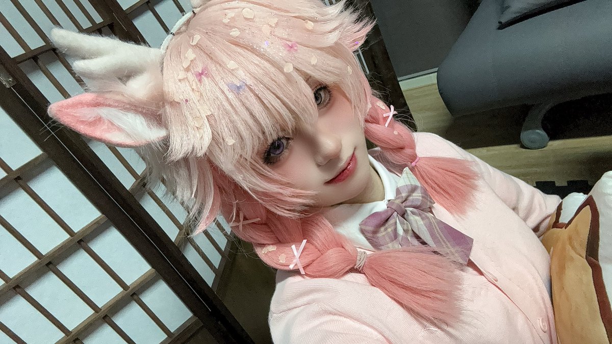 MIYANO6666's tweet photo. 被绑架的瑶妹….其实是小鹿啦🦌
场地：坏猫badcat工作室
🐈：宫野 @MIYANO6666 https://t.co/WVNmmFGUGf