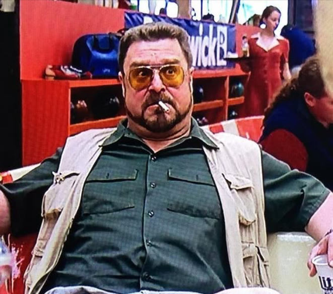 PolyesterUnis's tweet photo. Happy Birthday to Walter Sobchak.

#BigLebowski https://t.co/BqxF2CeEuL