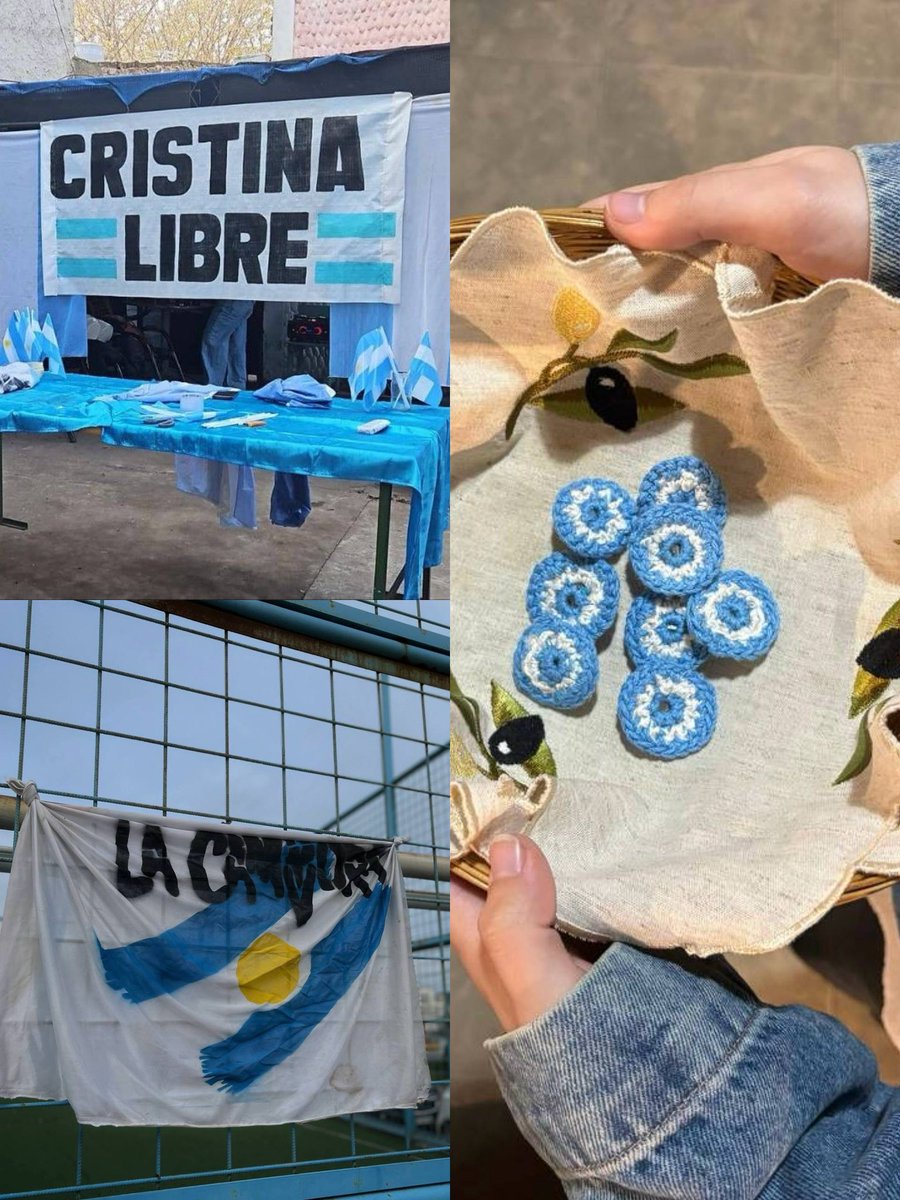 la_campora's tweet photo. Siempre defendiendo nuestra bandera. Nos vemos en Parque Lezama ✌🏽 🇦🇷 https://t.co/W9oZLok56Q