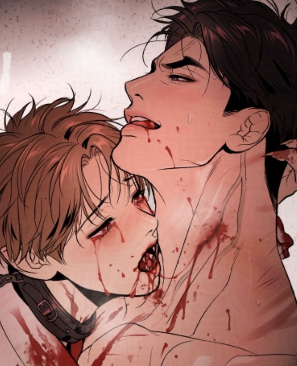 Tefy242's tweet photo. ⌯>𖥦<⌯ AU 💚💚💚 Kim Dan turned JK into a vampire so they could live together forever 🖤🖤🖤🖤✨

#징크스 #Jinxmanhwa #JINX https://t.co/0TbyPNPBGc