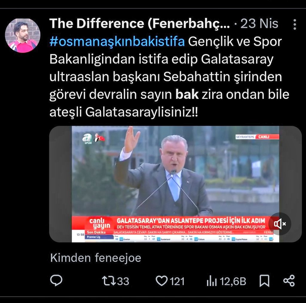 The Difference (Fenerbahçe'li) tweet media