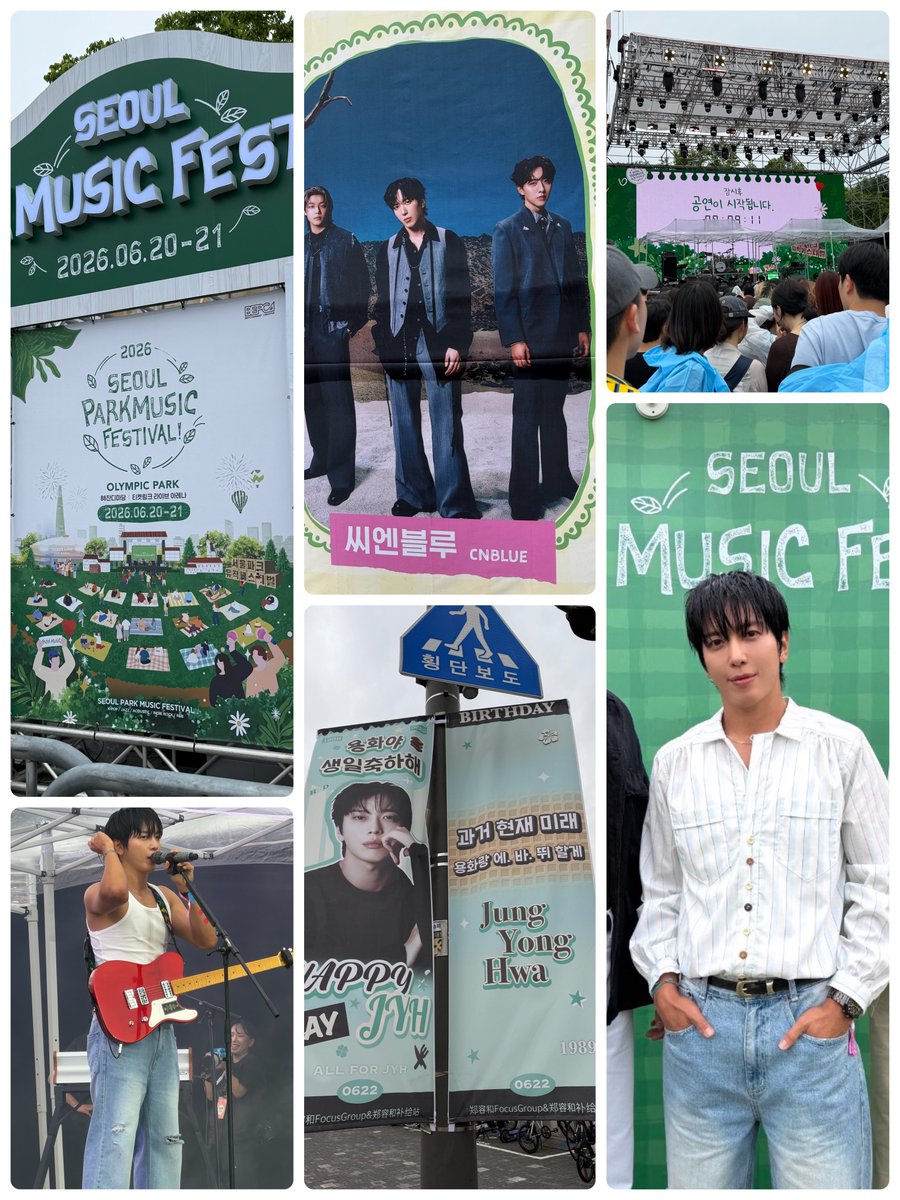 cnblue428's tweet photo. ソウルパークミュージックフェスティバル
昨日からソウル🇰🇷はずっと雨☔️
止んだと思ったら、CNBLUEからまた雨☔️
ヨンレイン強すぎる……😭
次はサウンドベリーKINTEX屋内安心w

#CNBLUE #씨엔블루 
#SPMF #정용화
#서울파크뮤직페스티벌 https://t.co/8Fiqui83zp
