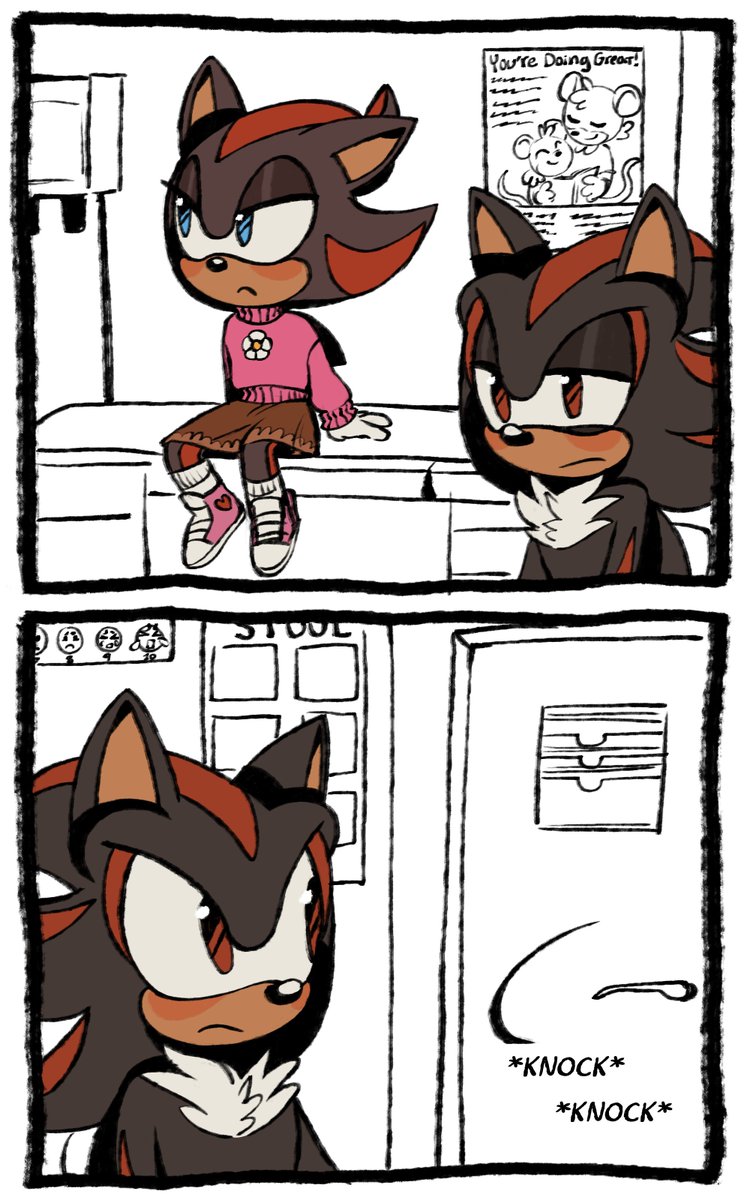 Cat_Makes_Art's tweet photo. Chapter 8: Doctor's Visit
Part 1
It's not over quite yet, guys.
#sth #SonicTheHedgehog #ShadowTheHedgehog #chao https://t.co/W5eO8c7P8Q