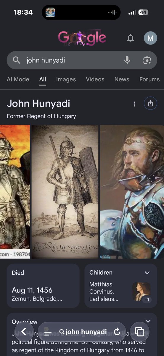 DenkoG29's tweet photo. @TateTheTalisman John Hunyadi? https://t.co/aZvrU7osBl