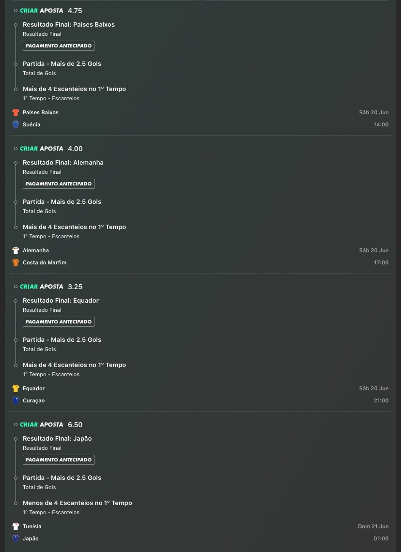 ODDS ALTAS 🐆 tweet media