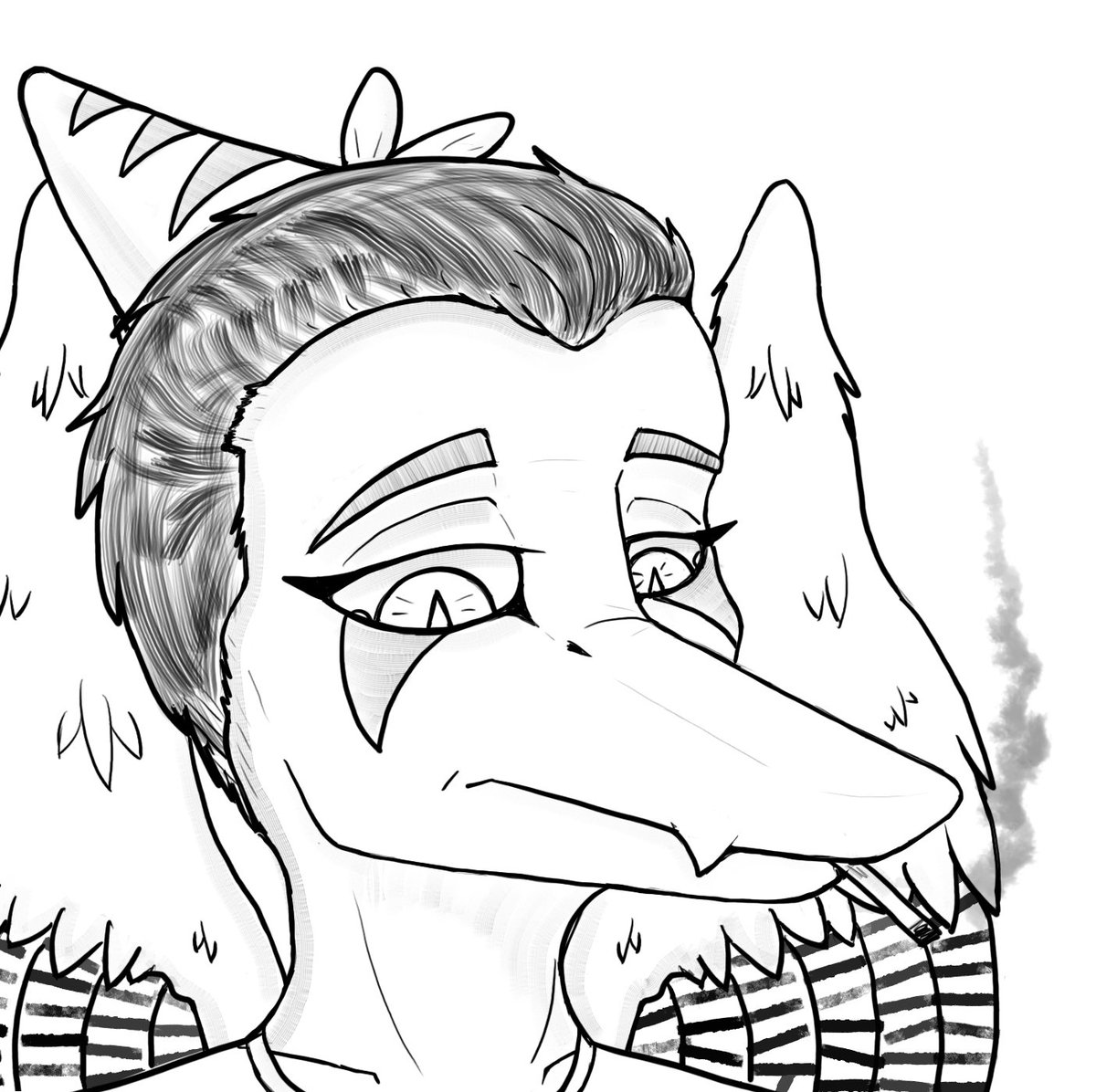 LRKN_Art's tweet photo. Cheer up, Fang, one day things will get better
#Fang #Snootgame #Snootgameart #Snootgamefanart #Pterodactyl #Snoot #Anthroart #Digitalart https://t.co/j4HhMz5B2b