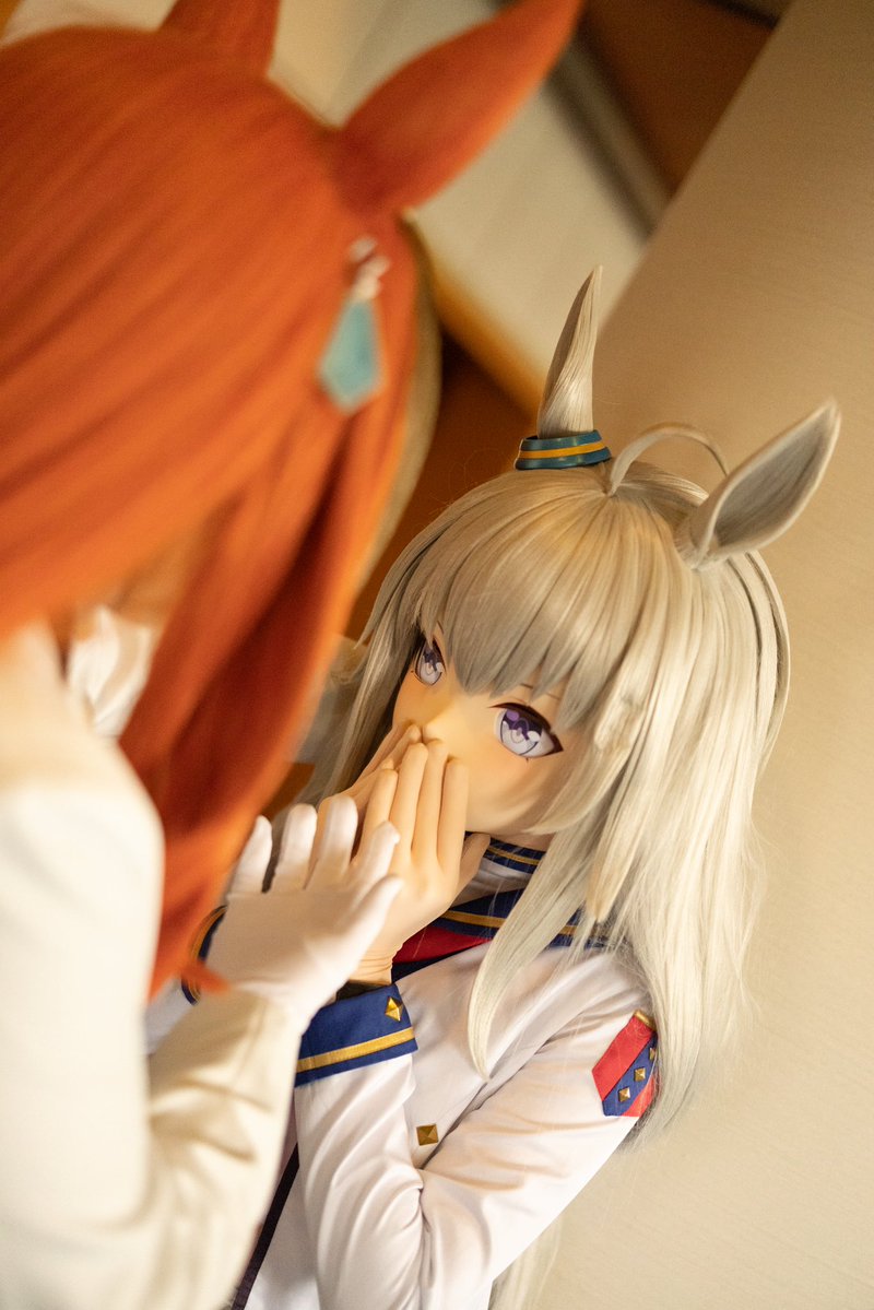 SymboliRf's tweet photo. 与@CrossOrgui11451 重塑存在的记忆
#Umamusume️️️ #ウマ娘 #kigurumi  #kig
 #シンボリルドルフ　#オグリキャップ https://t.co/cfshP9iF3O