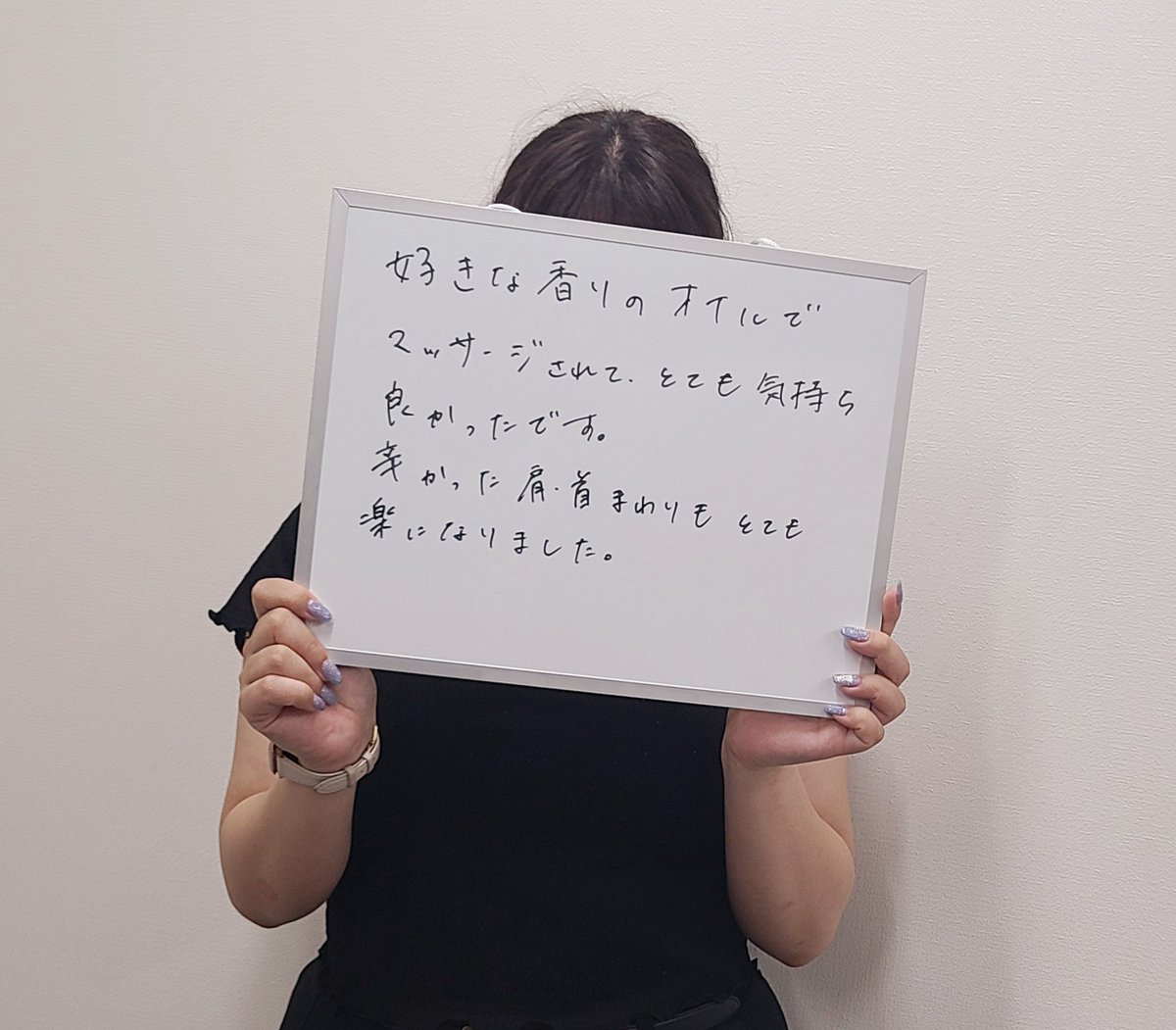 dropmassage's tweet photo. 実際に施術を体験いただいたお客様から感想をいただきました！

温かいオイルとゆっくりしたタッチで、固く閉じていた体を少しずつ開き、
内側からじんわり熱を広げてリラックスいただけました😌

まずはご相談から、メッセージお待ちしております✨ https://t.co/Hn1oEvB1Ga