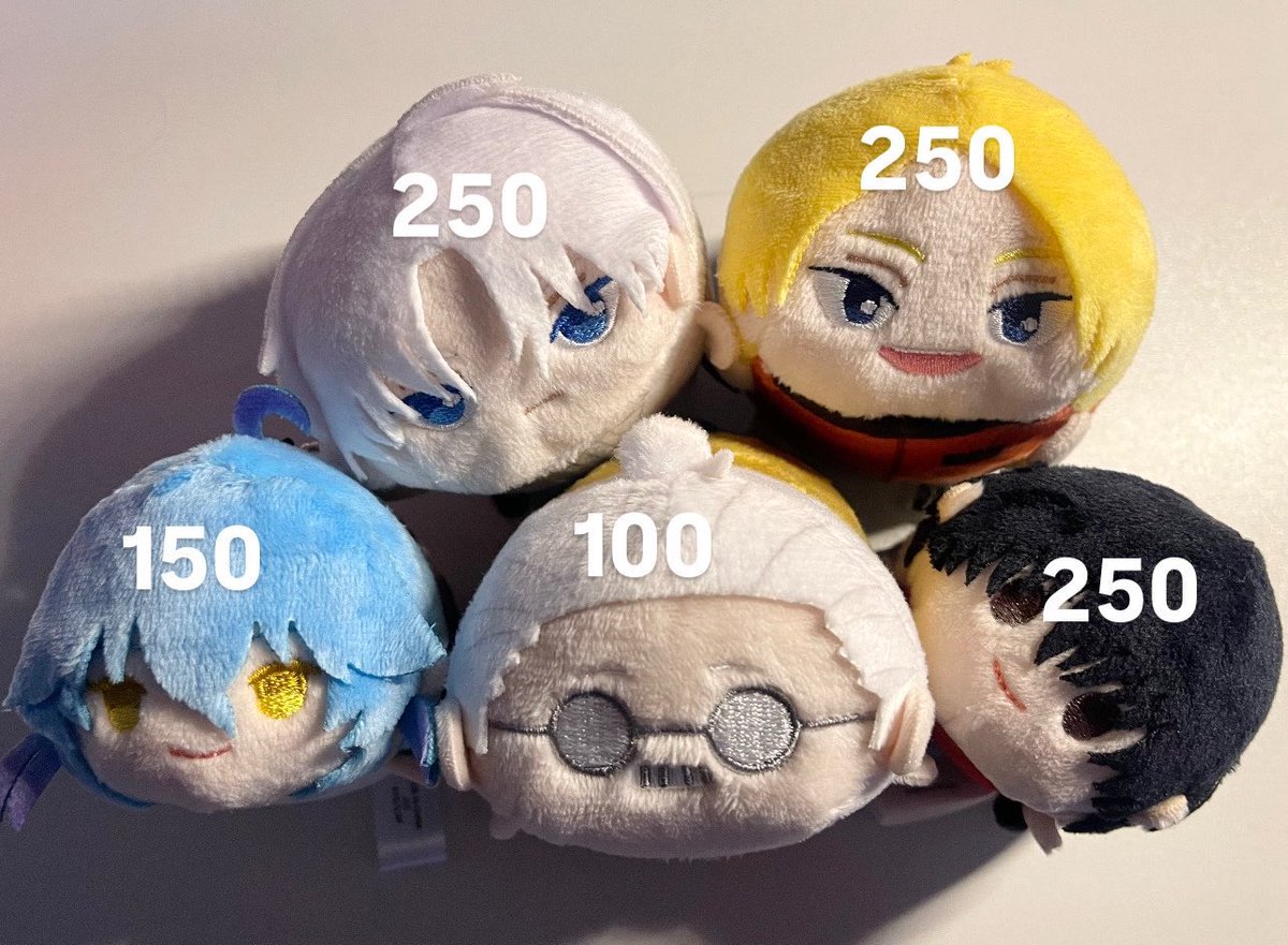 onlyjanshop's tweet photo. พร้อมส่ง 🛒 
มือ ✌🏻 สภาพตั้งโชว์

📌โมจิ 
นางุโมะ / อากิระ

📌โปเตะ 
สเลอ / ซากะ / ชิน 

✨เหมา 5 ก้อน 799฿ ส่งฟรี 
ให้สิทธิ์คนเหมาก่อนคับ 

Shipping 30฿ เหมาส่งฟรี

#ตลาดนัดซากาโมโต้ #ตลาดนัดsakamoto 
#ตลาดนัดsakamotodays https://t.co/CNo837Vw9M