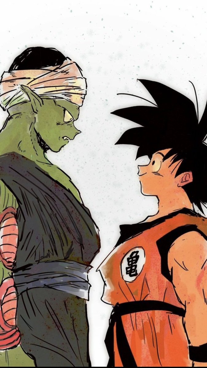 JonothasR's tweet photo. @DBZdaily_ My real Goku vs piccolo https://t.co/QaIu99QcCJ