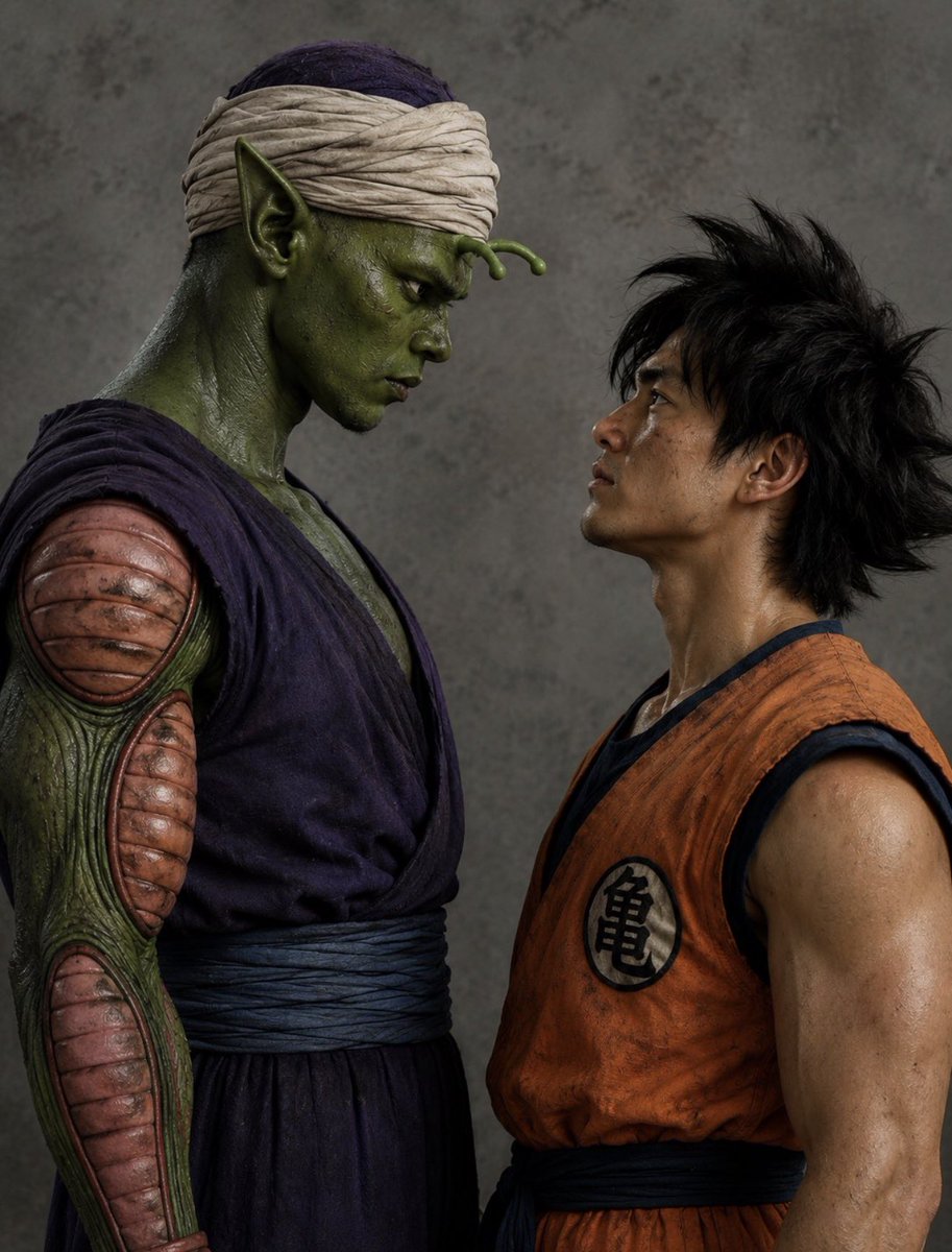 JonothasR's tweet photo. @DBZdaily_ My real Goku vs piccolo https://t.co/QaIu99QcCJ