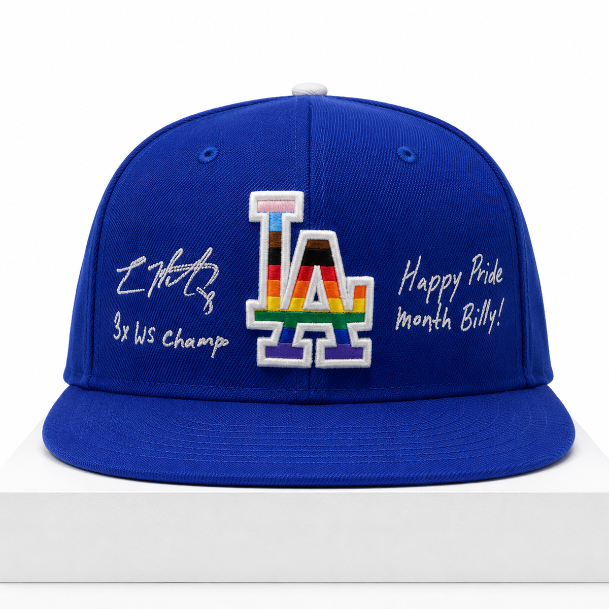 facilitya2's tweet photo. Show your Dodgers pride this Pride Month — 2026 Kike Hernández Billy Hat now available. Shop limited edition today https://t.co/h3HoVoCzd7
#Pride #LADodgers #KikeHernandez #PrideHat #facilitya https://t.co/iDSJbxJkWK