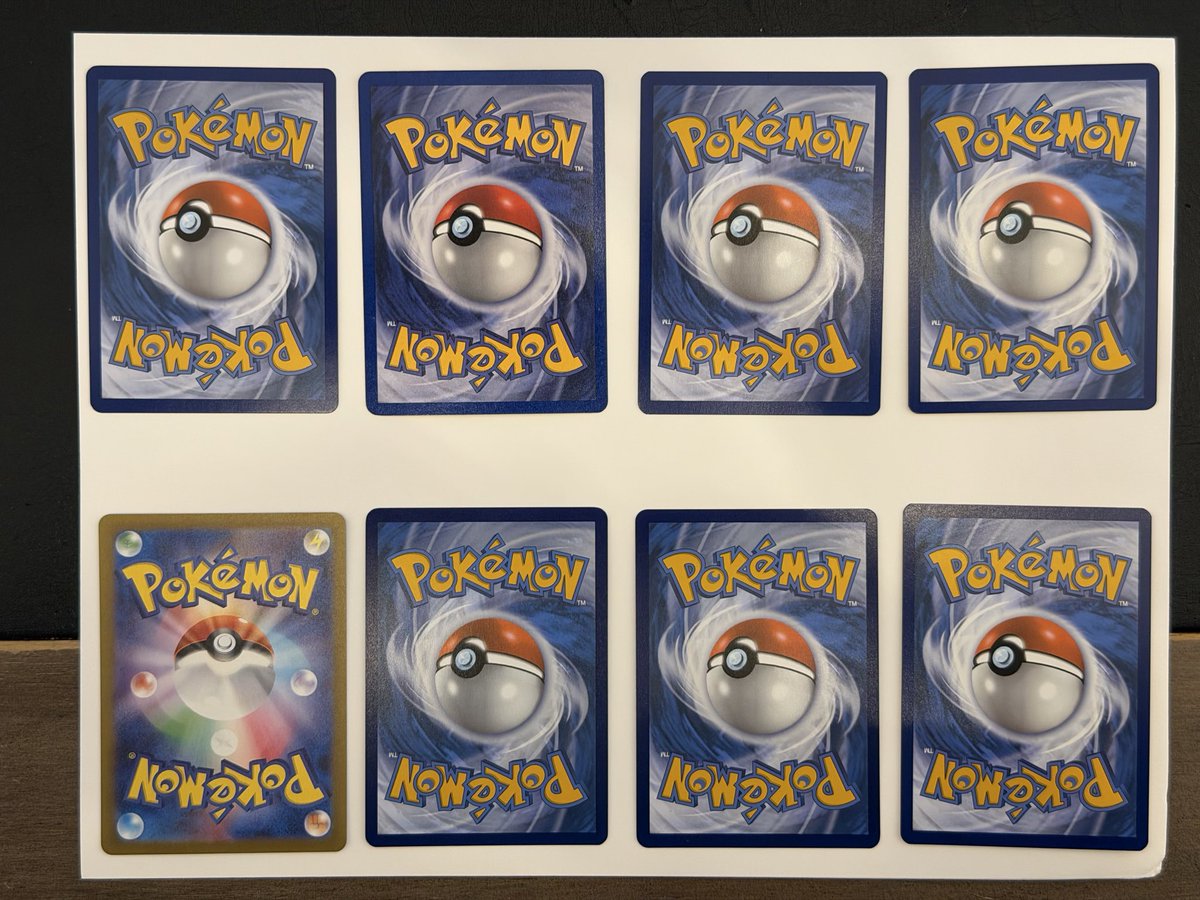 ZacJ3's tweet photo. For Sale!

Prices all under TCG Player! Comment if you’re interested in a card. I’m happy to take more pictures. Make an offer. Let’s make a deal!

$4 BMWT or free ship over $100 https://t.co/vzJb0sz9U4