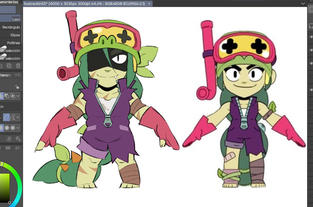 Ryulveon's tweet photo. Alli's concept art but a bit more like how I draw her. Just for funsies https://t.co/Ln9rb42mwR