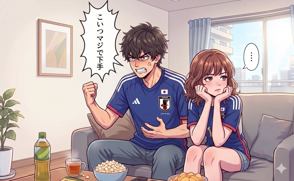 ruposis_renaiX's tweet photo. モテ男かどうかは
「サッカー観戦中の一言」で決まる

🥉3流
・「え、そこで外すの？」
・「うっわ、こいつ下手」
・「今のミスやばくない？」
→ 試合の内容に情緒不安定

🥈2流
・「今の惜しかったね」
・「結構いい攻めしてるね」
・「普通に面白い試合だね」
→ ただ感想を述べてるだけ

🥇1流↓ https://t.co/iT3LlMPcOc