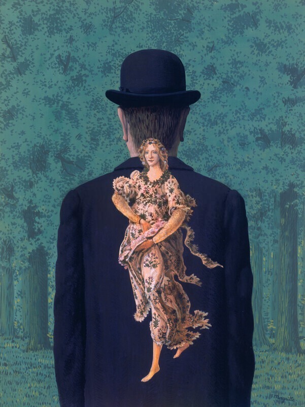 artistmagritte's tweet photo. Le bouquet tout fait / The ready-made bouquet - 1956 #artbots #magritte https://t.co/xoI8hMGmBc