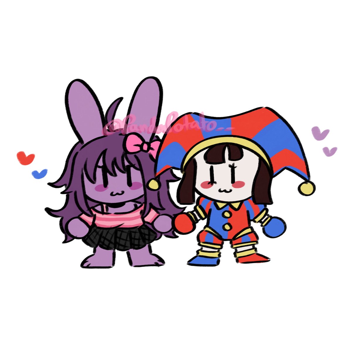 PandaPotato__'s tweet photo. FunnyBunny my beloveds 💖✨

#funnybunny #tadc #theamazingdigitalcircus https://t.co/vEOFBFMaJ4