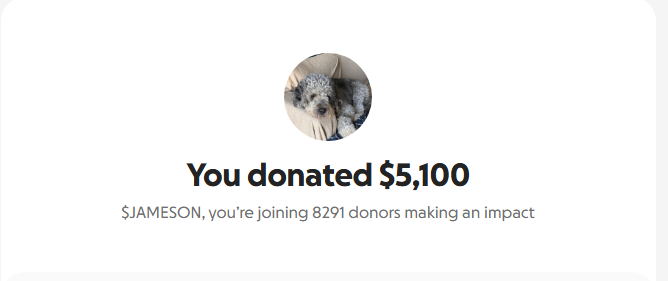 THETRENCHERYA's tweet photo. We have donated $32,300  

We as a community have been putting in our hard efforts to continue to do the right thing and we will stay on that path! 

WE ARE TOP DONATION!

EVERY SINGLE DOLLAR WILL BE DONATED.  This is just the beginning, this is for Jameson  

Start # Jameson all over our community, let’s make this a consistent and show our constant love/support!!  

https://t.co/gW3HQGUb55

JUSTICE FOR JAMESON!!!