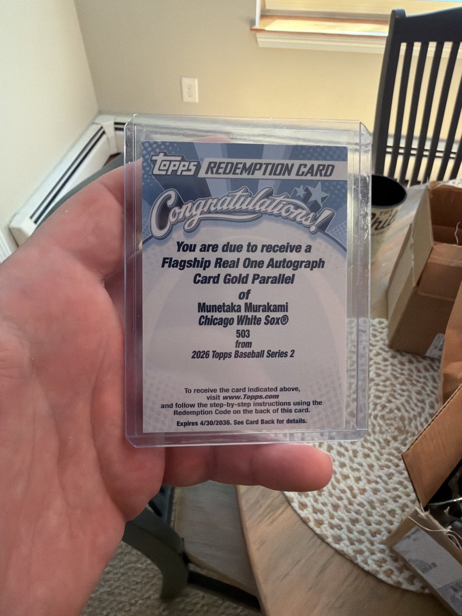 Berman1981's tweet photo. @Topps I just pulled this monster out of a box of jumbo!!! https://t.co/2KNdD9Vumd