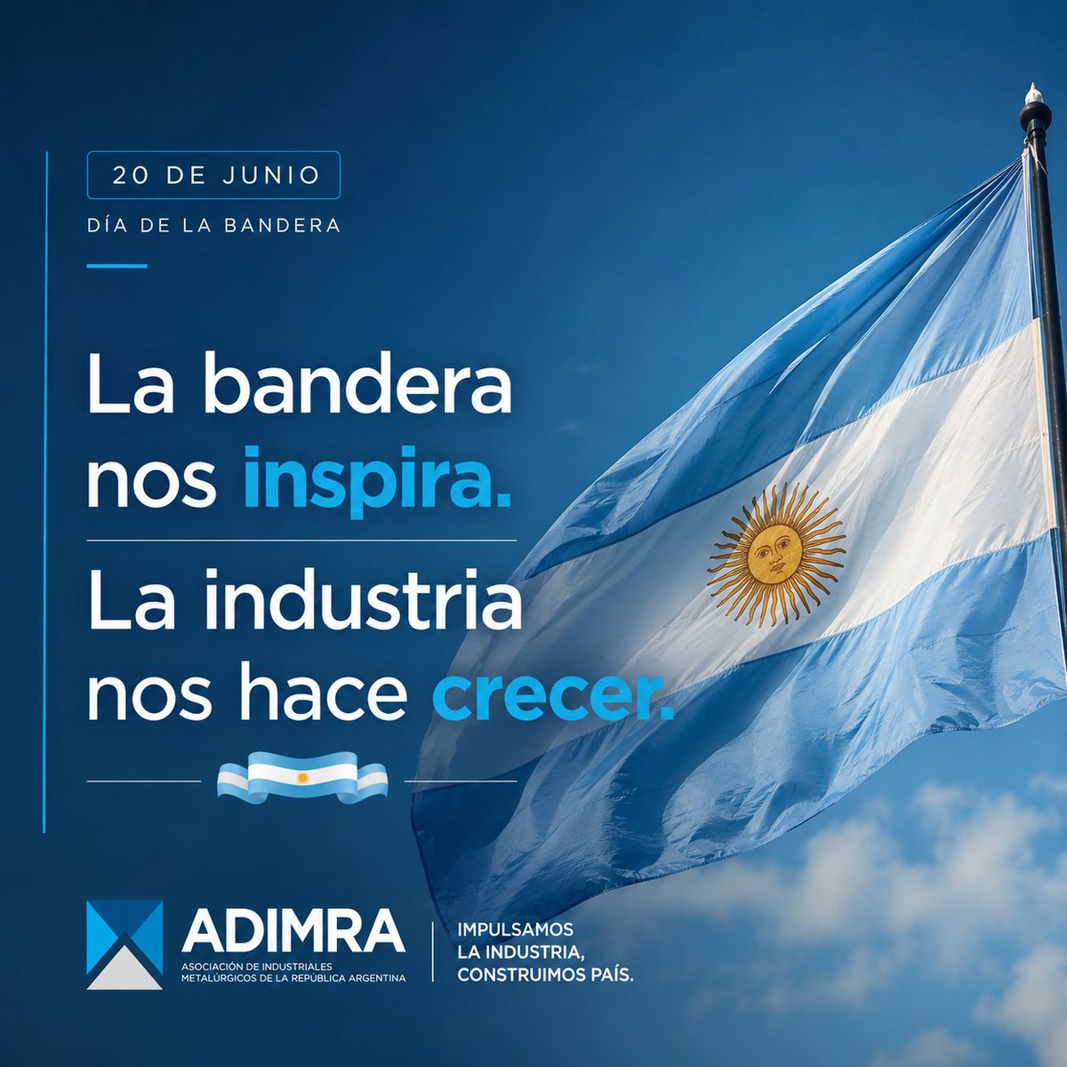 redadimra's tweet photo. 20 de junio - Día de la Bandera https://t.co/BPYkBzBCn3